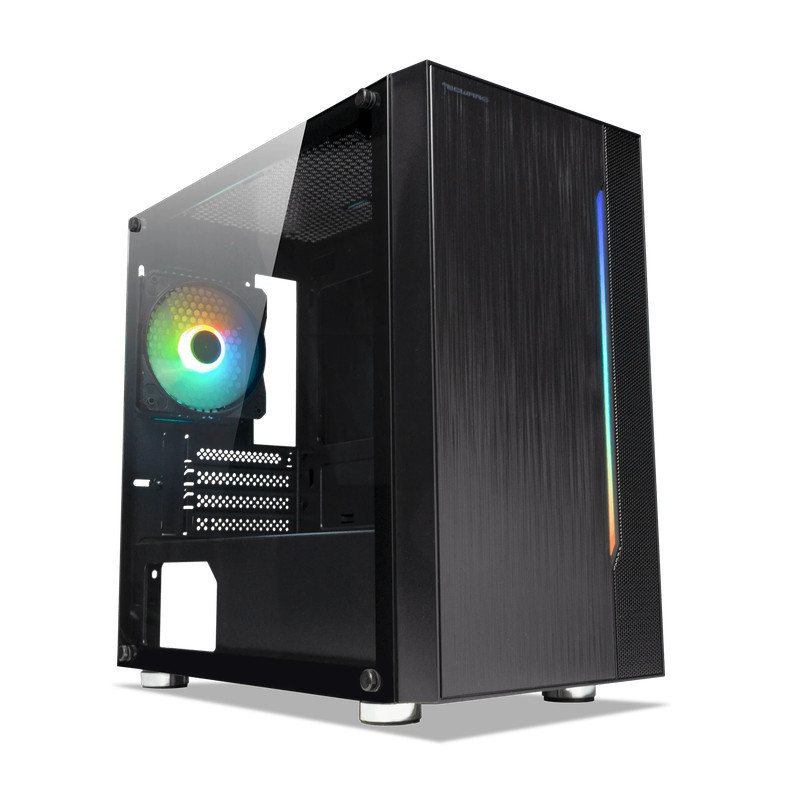 TECWARE M3 PLUS MINI TOWER CASE - BLACK - صندوق